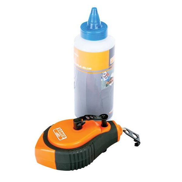 Bahco Blue Chalk, Chalk Line & Line Level Set