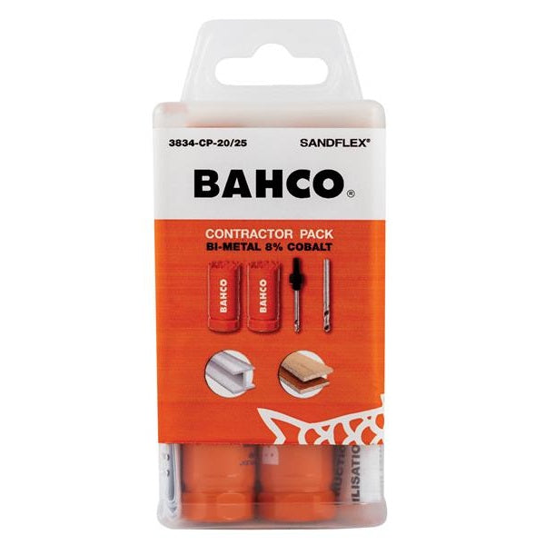 Bahco Contractor's Bi-Metal Holesaw Set, 11 Piece
