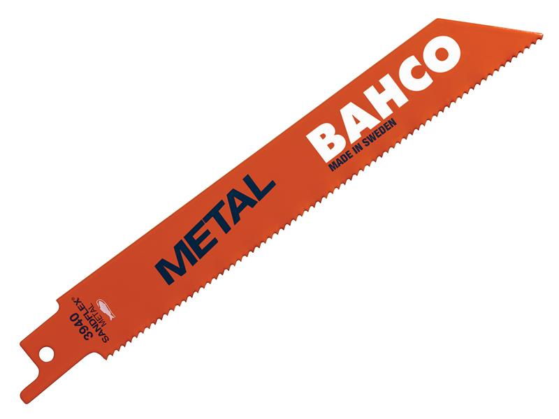 Bahco 3940-150-24-ST Metal Reciprocating Blade 150mm 24 TPI (Pack 5)