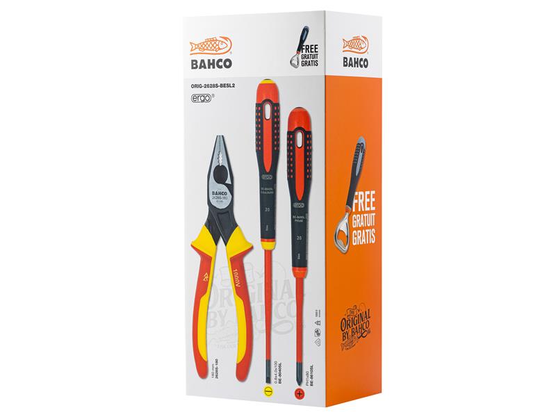Bahco Original VDE Screwdriver & Plier Set