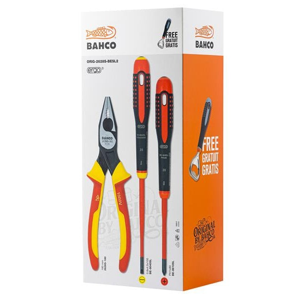 Bahco Original VDE Screwdriver & Plier Set