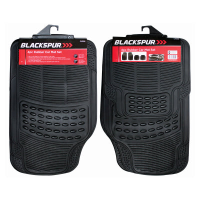 BB-CM156 4PC RUBBER CAR MAT SET
