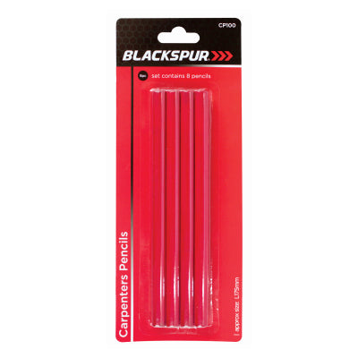 BLACKSPUR CARPENTERS PENCILS 8PK