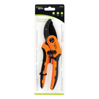 8" ERGONOMIC BYPASS SECATEURS