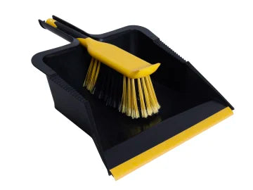 BULLDOZE DUSTPAN AND BRUSH