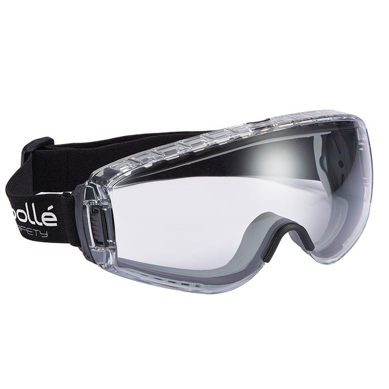 Bolle Safety PILOT PLATINUM® Ventilated Safety Goggles - Clear