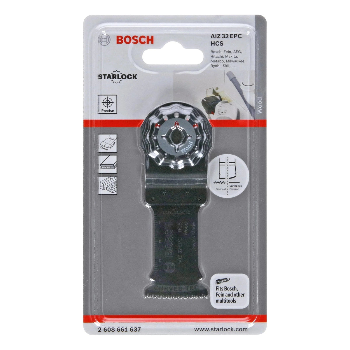 BOSCH BLADE AIZEPC WOOD 32MM 1PK