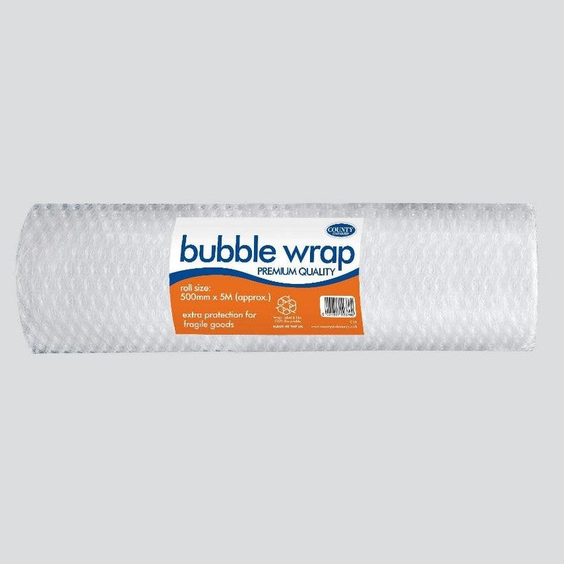 COUNTY BUBBLE WRAP 500MM X 5M