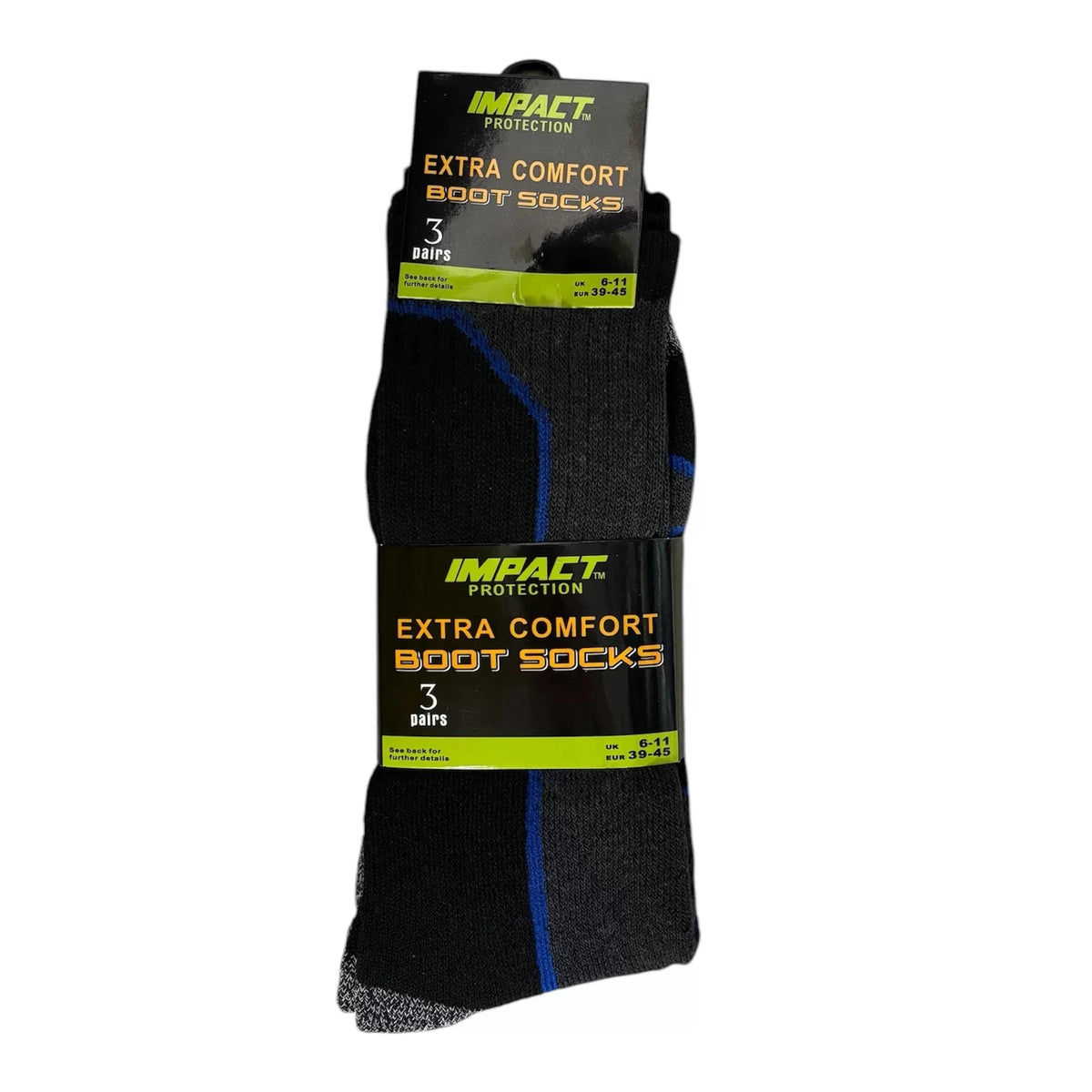 IMPACT PROTECTION BOOT SOCKS 3 PACK
