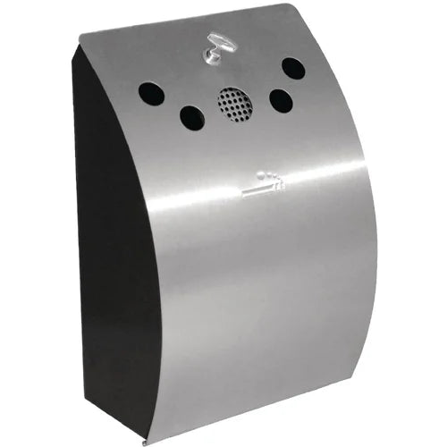 STAINLESS STEEL WALL MOUNTED ASHTRAY