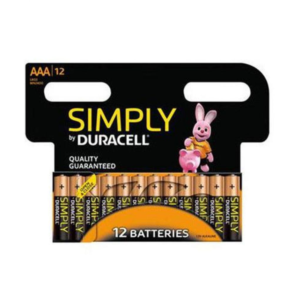 DURACELL AAA MULTI PACK OF 12