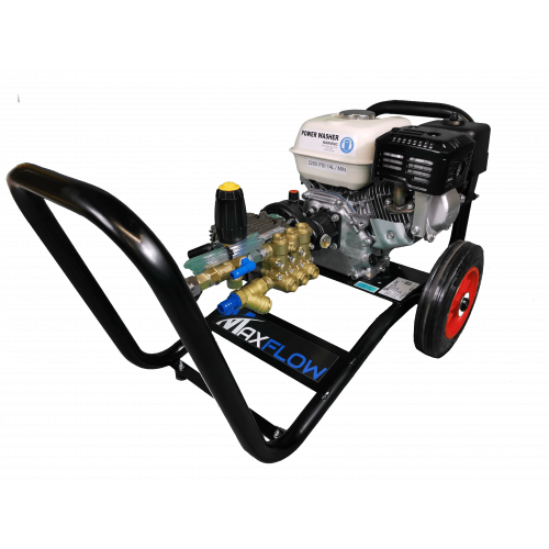 MAXFLOW HONDA GX200 6.5 HP WASHER 2200 PSI 14LPM WITH GEARBOX