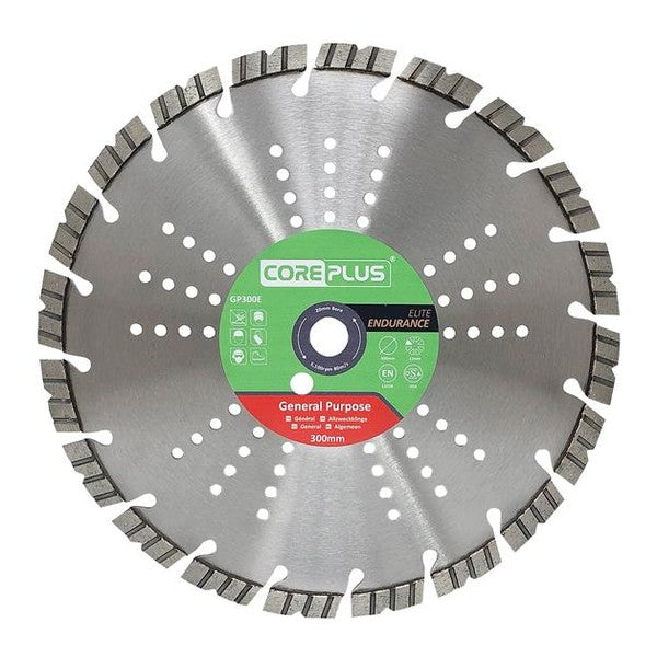 CorePlus GP300E Elite General-Purpose Diamond Blade 300mm - Watson Hire