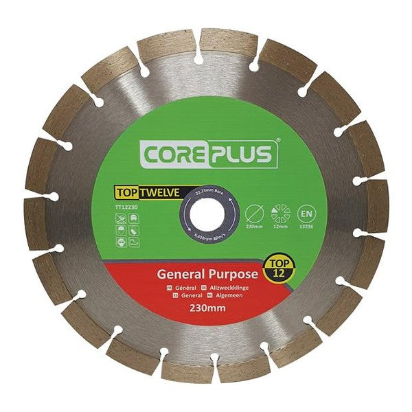 CorePlus Top Twelve General Purpose Diamond Blade 230mm