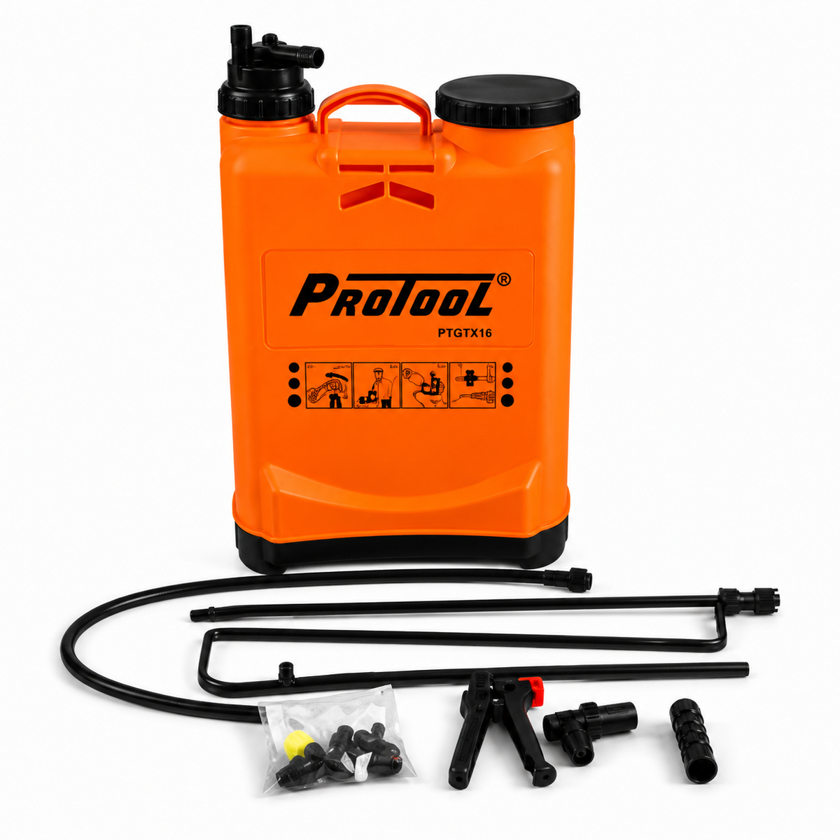 PROTOOL 16L KNAPSACK SPRAYER