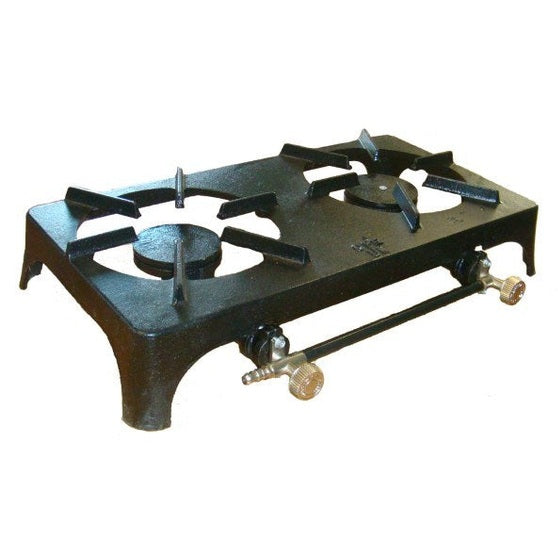 INDUSTRIAL CAST IRON STOVE DOUBLE BURNER
