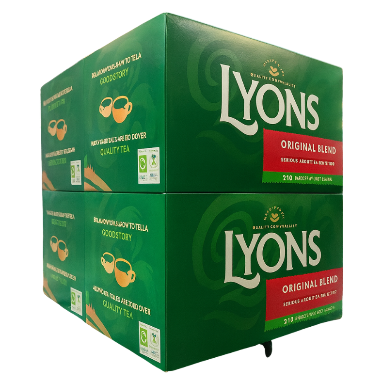 LYONS ORIGINAL TEABAG GREEN 840 PACK