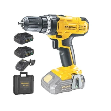 FF GROUP CORDLESS DRILL DRIVER CDD/40 20V PLUS(2X2.0AH)+ CASE