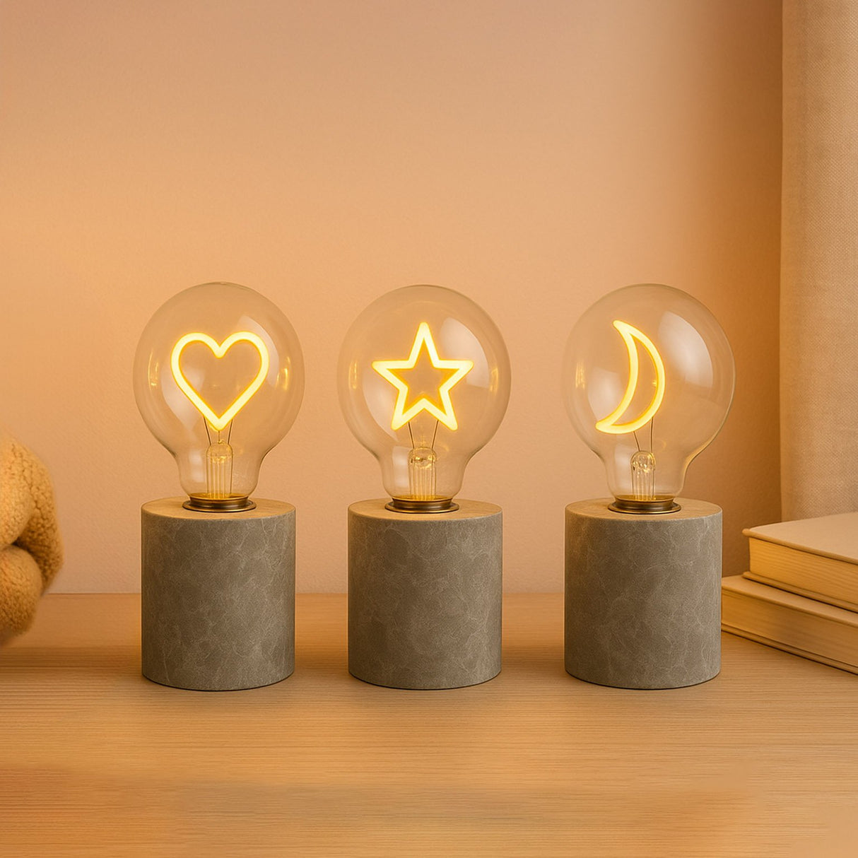 DE VIELLE LED BULB LIGHT WITH DESIGN