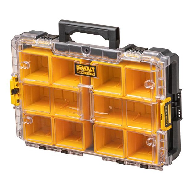 DEWALT DS100 TOUGHSYSTEM™ 2.0 Toolbox with Clear Lid