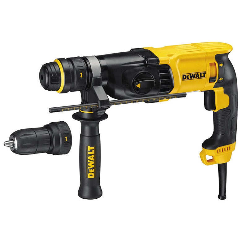 DEWALT D25134KL SDS Plus 3-Mode QCC Hammer Drill 800W 110V - Watson Hire