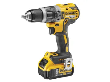 DEWALT XR BRUSLESS COMBI DRILL WITH 1 X 5AH BATTERY