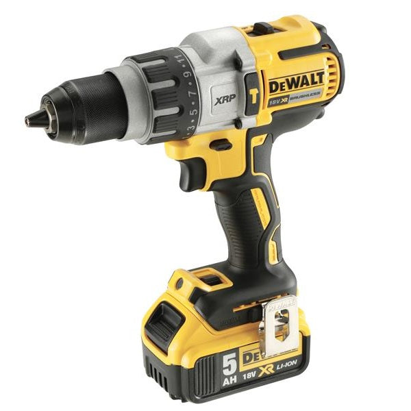 DEWALT DCD996P1 XR Brushless Combi Drill 18V 1 x 5.0Ah Li-ion - Watson Hire