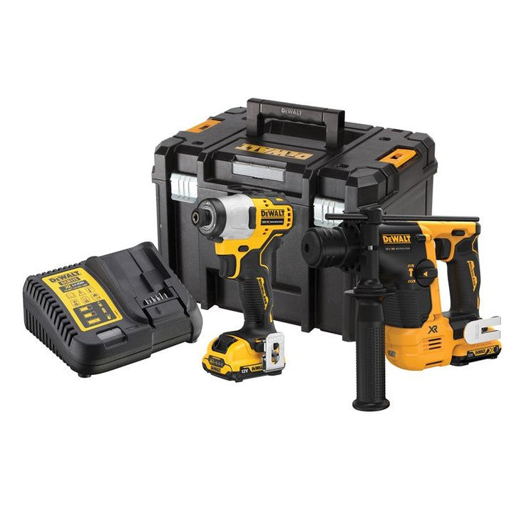 DEWALT DCK2104L2T XR Brushless Twin Pack 12V 2 x 3.0Ah Li-ion