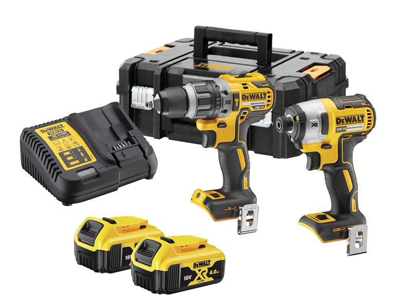 DEWALT DCK266M2 XR Brushless Twin Pack 18V 2 x 4.0Ah Li-ion