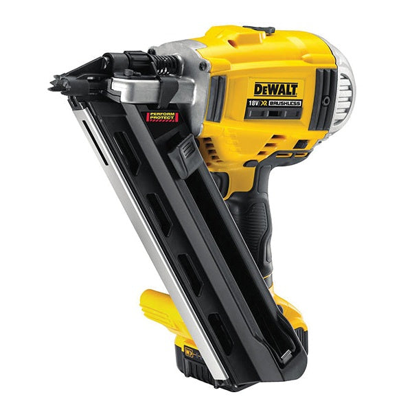 DEWALT DCN692P2 Cordless XR 2-Speed First Fix Nailer 90mm 18V 2 x 5.0Ah Li-ion