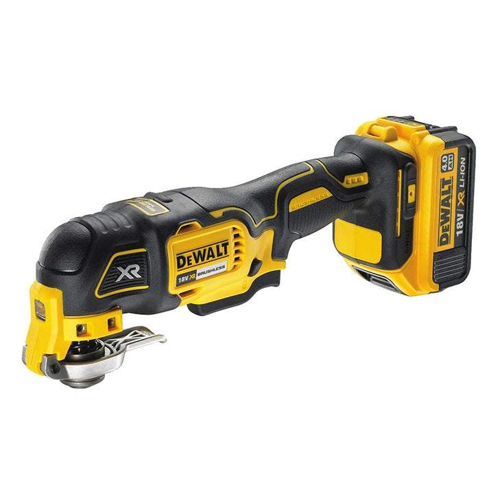 DEWALT DCS355M2 XR Brushless Oscillating Multi-Tool 18V 2 x 4.0Ah Li-ion
