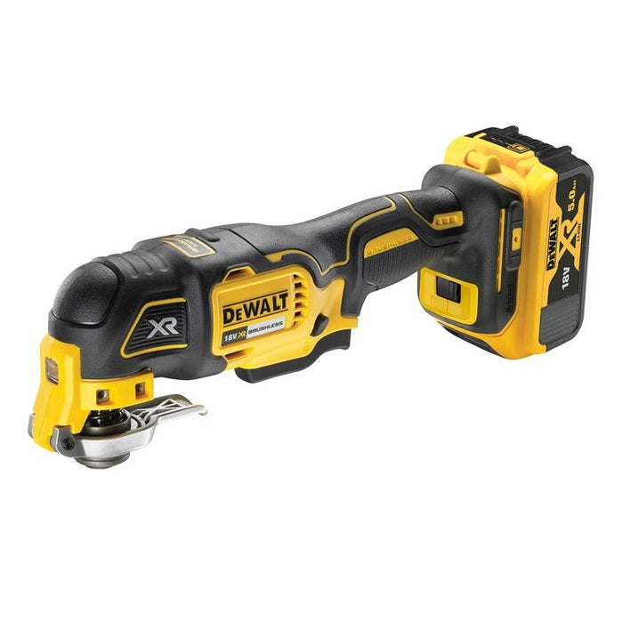 DEWALT DCS356P1 XR Oscillating Multi-Tool 18V 1 x 5.0Ah Li-ion - Watson Hire