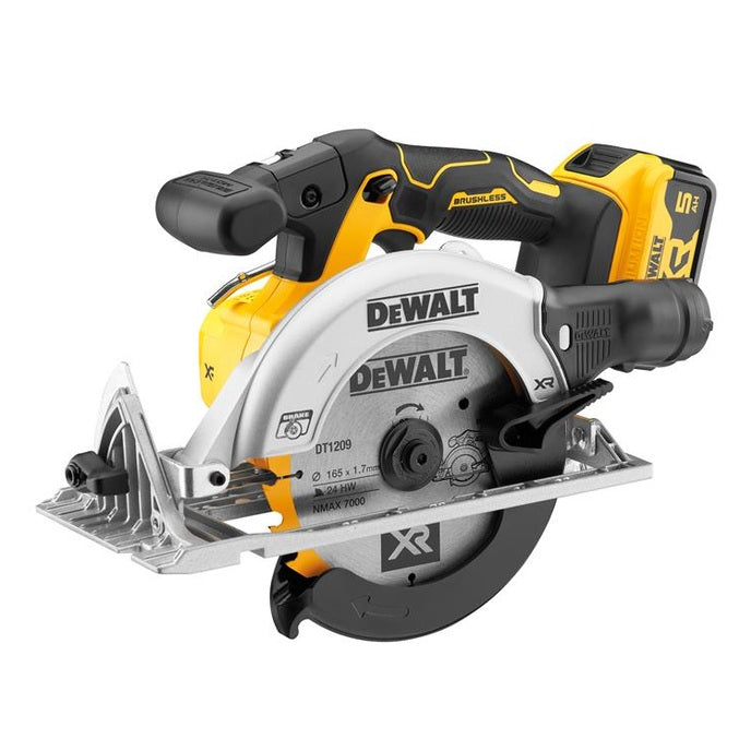 DEWALT DCS565P2 XR Brushless Circular Saw 18V 2 x 5.0Ah Li-ion