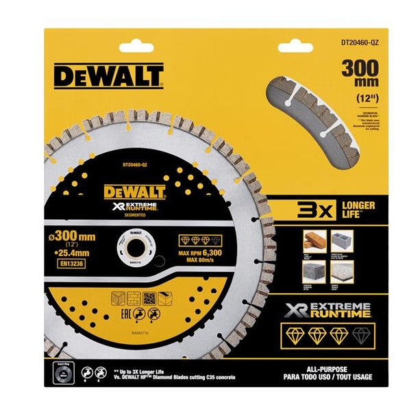 DEWALT ELITE SERIES™ All Purpose Diamond Wheel 305 x 25.4mm