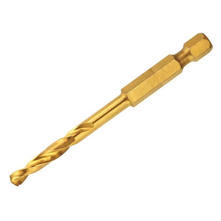 DEWALT Impact Titanium Drill Bit 4.5mm OL:75mm WL:31mm