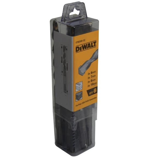 DEWALT DT60300 SDS Drill Bit Set, 8 Piece