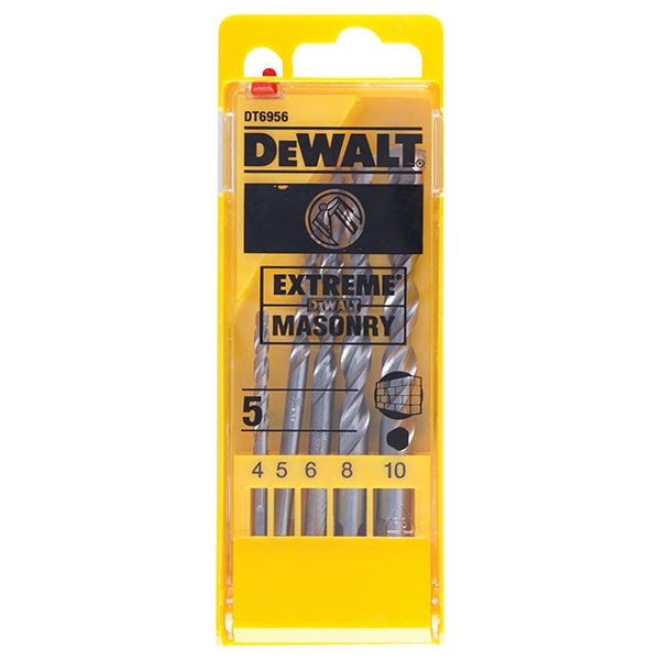 DEWALT Extreme Masonry Drill Bit Set, 5 Piece