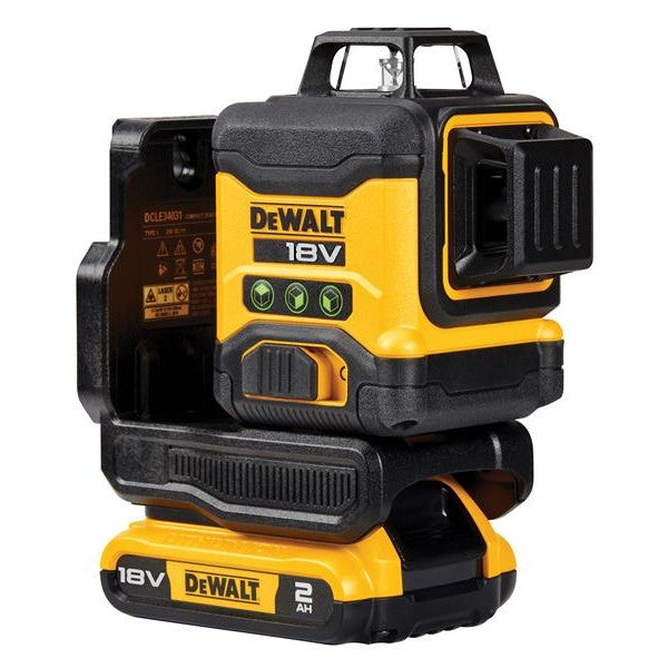 DEWALT DCLE34031D1 3 x 360° Multi Line Laser 18V 1 x 2.0Ah Li-ion