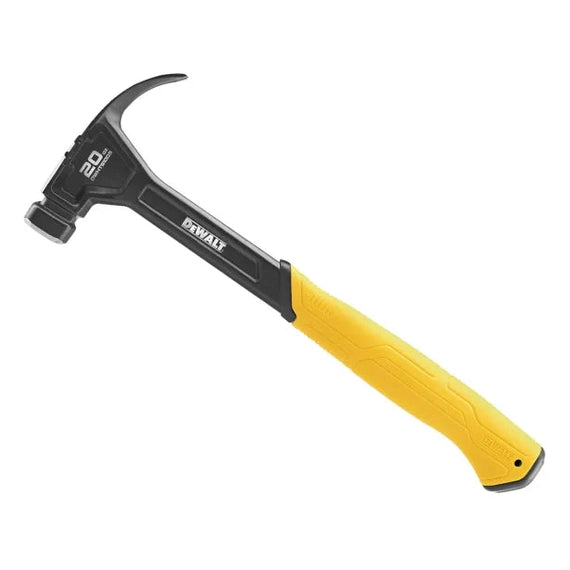 DEWALT CURVE-CLAW HAMMER ONE PIECE - 20OZ 567G