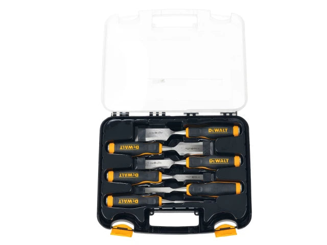 DEWALT® Wood Chisels feature hardened, tempered c, 1.1/4, 1.1/2in).