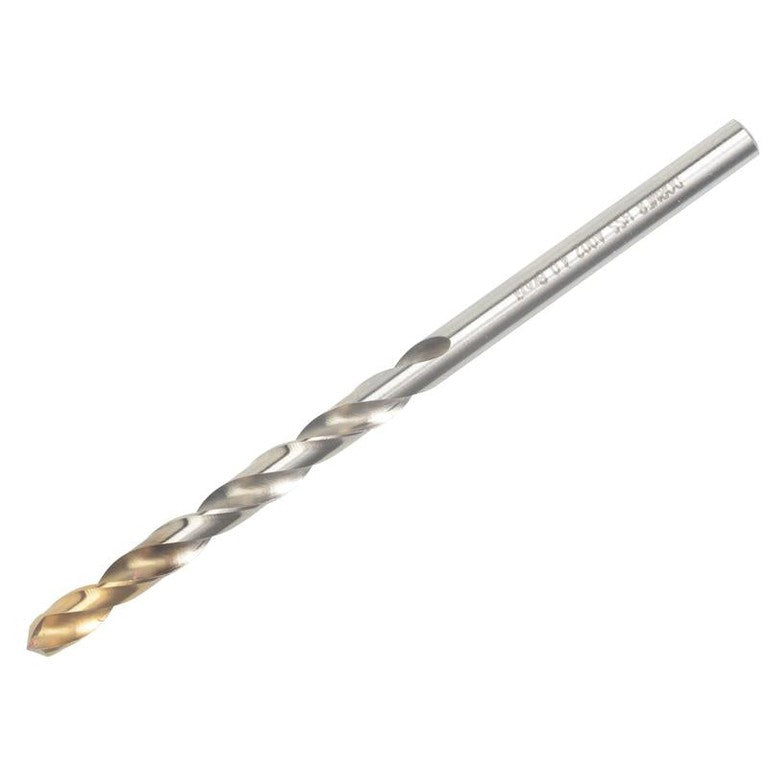 Dormer A002 HSS-TiN Coated Jobber Drill 4.00mm OL:75mm WL:43mm