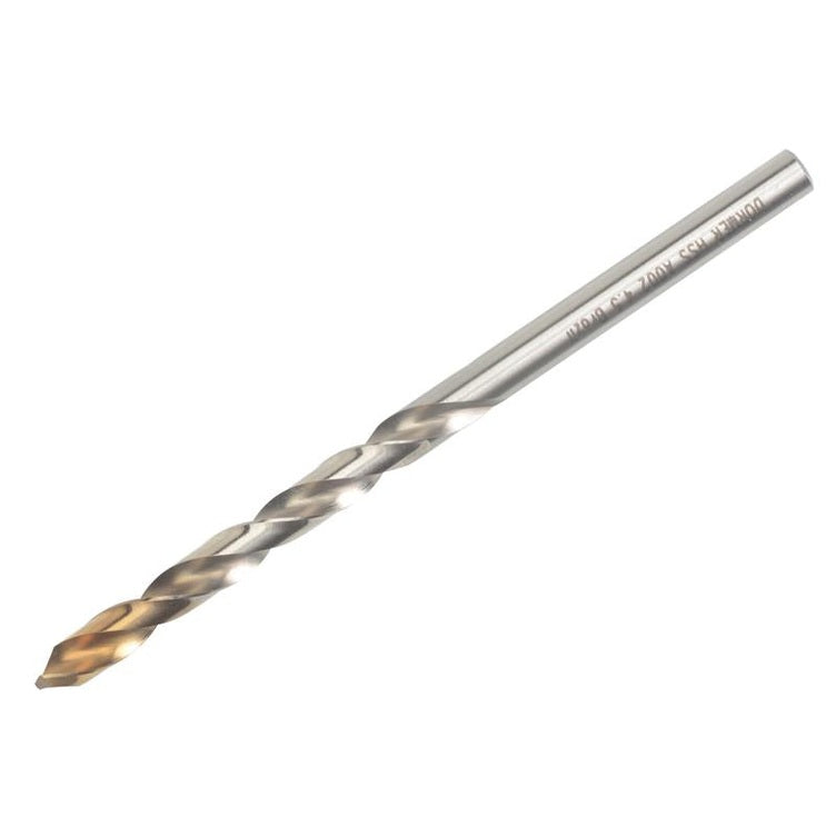 Dormer A002 HSS-TiN Coated Jobber Drill 4.50mm OL:80mm WL:47mm