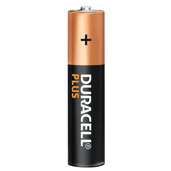 Duracell AAA Cell Plus Power RO3A/LR0 Batteries (Pack 4)