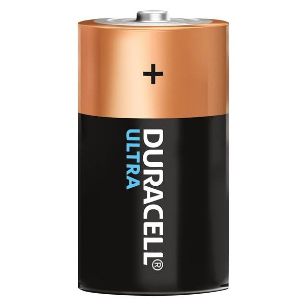 Duracell D Cell Ultra Power Batteries (Pack 2)