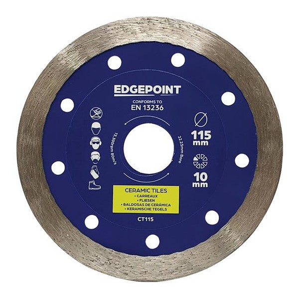 EdgePoint CT115 Tile Cutting Diamond Blade 115mm - Watson Hire