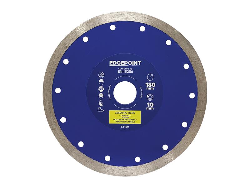 EDGEPLUS EDGEPOINT CT180 TILE CUTTING DIAMOND BLADE 180MM