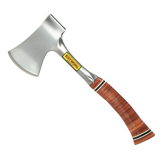 Estwing E14A Sportsman's Axe Leather Grip - 2.3/4in Edge (1.1/4 lb)
