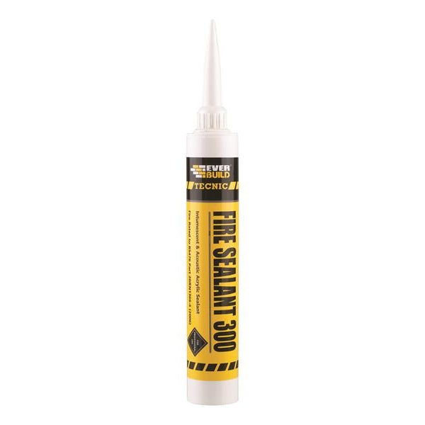 Everbuild Sika Tecnic Fire Intumescent Sealant 300 Grey 380ml