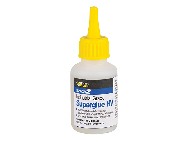 Everbuild Sika Industrial Superglue HV 20g