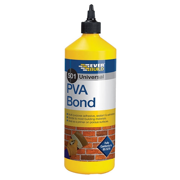 Everbuild Sika 501 Universal PVA Bond 1 litre